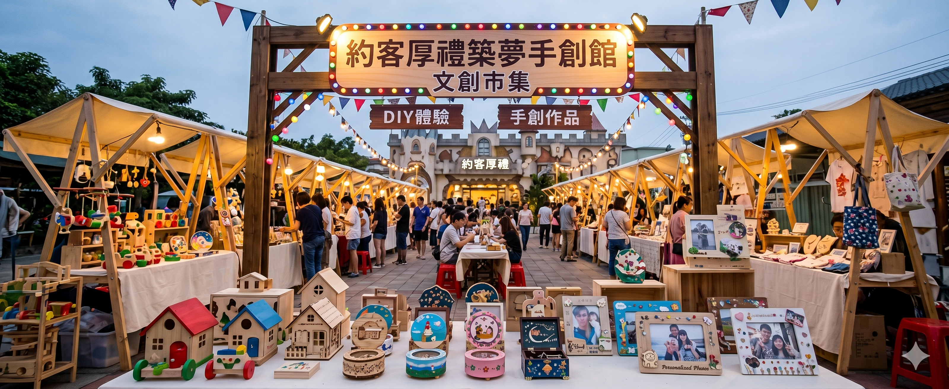 約客厚禮築夢手創館
